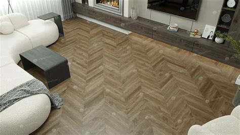 Ламинат SPC французская елка Alpine Floor Chevron 18-5 Макадамия ...