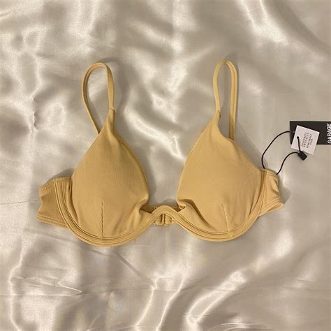 Garage Women S Yellow Bikini And Tankini Tops Depop