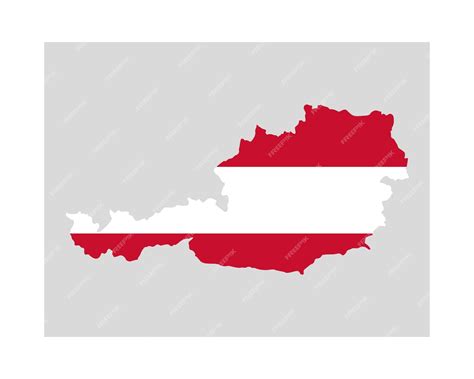 Premium Vector | State borders of country austria austrian border