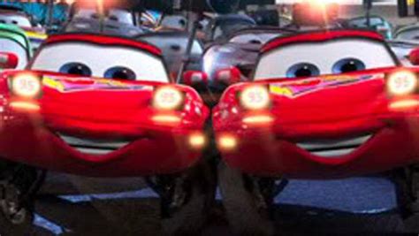 In Pixar’s Cars (2006), twin cars Mia and Tia “flash” Lightning McQueen.” This is not my ...