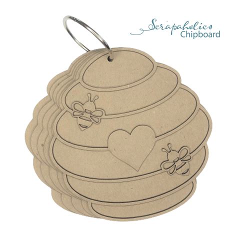 Beehive Album Scrapaholics Wholesale Laser Cut Chipboard Designs