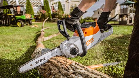 Test et avis de la tronçonneuse à batterie STIHL MSA 120 C B Pack 1