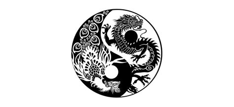 yin  dragon autumn dragon