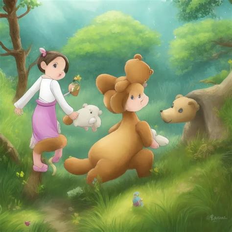 The Shy Bear and the Talkative Bird - A Story of Friendship and ...