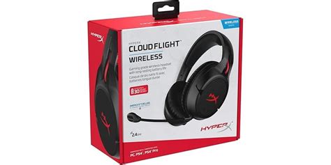 hyperx cloud flight wireless gaming headset open box
