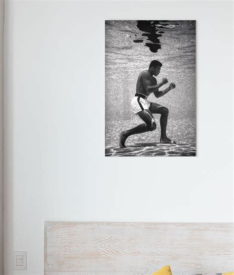 Muhammad Ali Underwater Poster Muhammad Ali Underwater Wall | Etsy