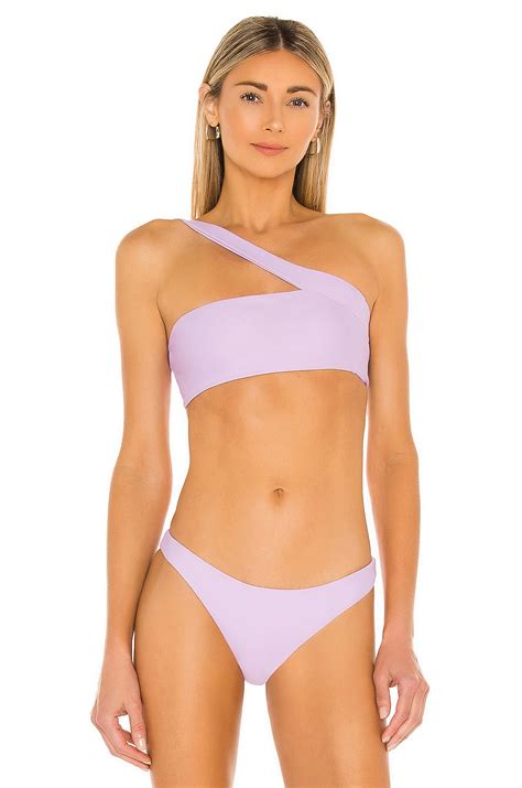 JADE SWIM Halo Bikini Top In Lilac REVOLVE