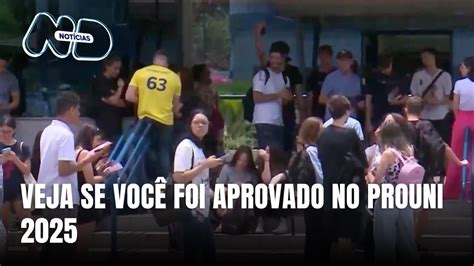 Primeira Chamada Prouni 2025 - Prouni 2025: primeira chamada já está disponível para consulta - YouTube