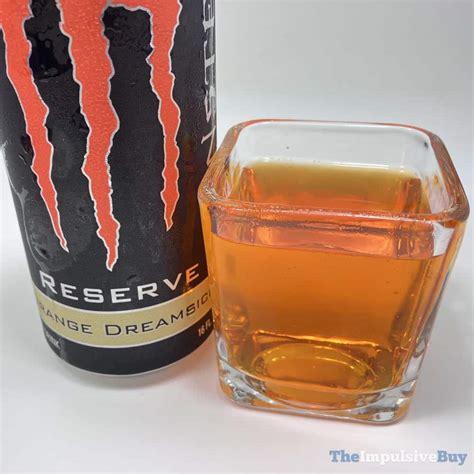 review monster reserve orange dreamsicle energy drink