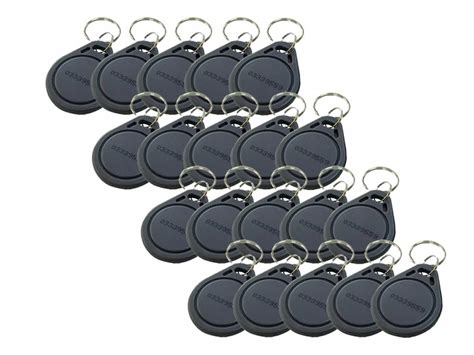 Brelok zbliżeniowy RFID 125kHz szary 20 sztuk (Brelok RFID) • Cena ...