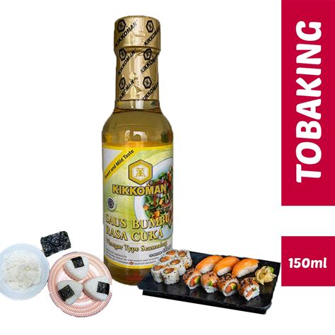 jual cuka sushi vinegar kikkoman cuka sushi seasoning cuka masak ml