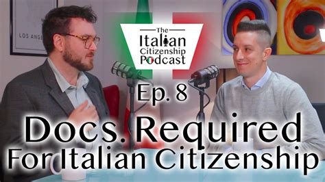 Documents Required For Italian Citizenship By Descent Jure Sanguinis