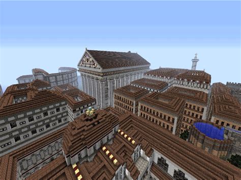 The Roman City Of Vespasianum Minecraft Project