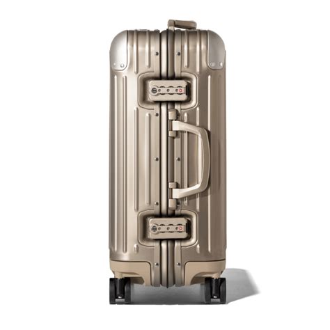 Original Cabin Aluminium Suitcase Titanium RIMOWA