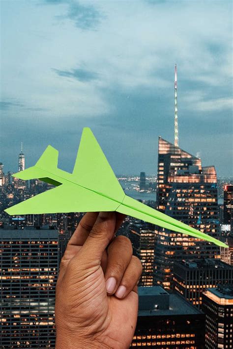 how to make a paper jet plane that flies far