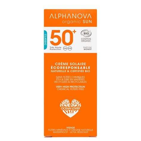 Cr Me Solaire Spf Bio Tube De G Alphanova Belvibio