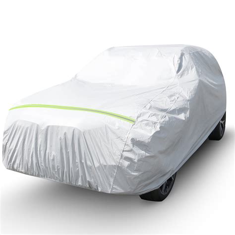 COVINTON Car Cover Fits for SUV Waterproof All Weather Hail Thickened ...