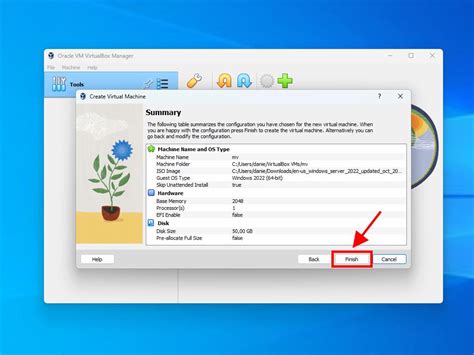 install windows server    virtual machine virtualbox
