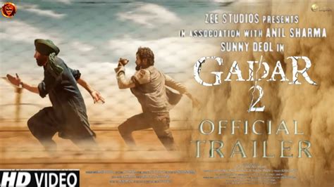 Gadar 2 L Official Trailer L Motion Poster Reaction L Sunny Deol L