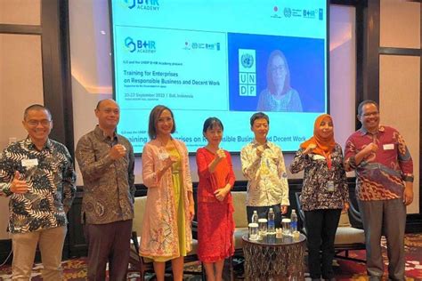 ILO UNDP Gelar Pelatihan Promosi Bisnis Bagi Perusahaan Di Indonesia