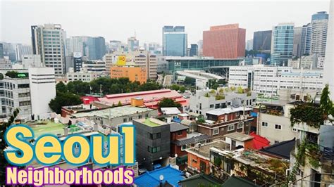 Seoul Korea Walking Tour Of Neighborhood 4K Cheongpa Dong