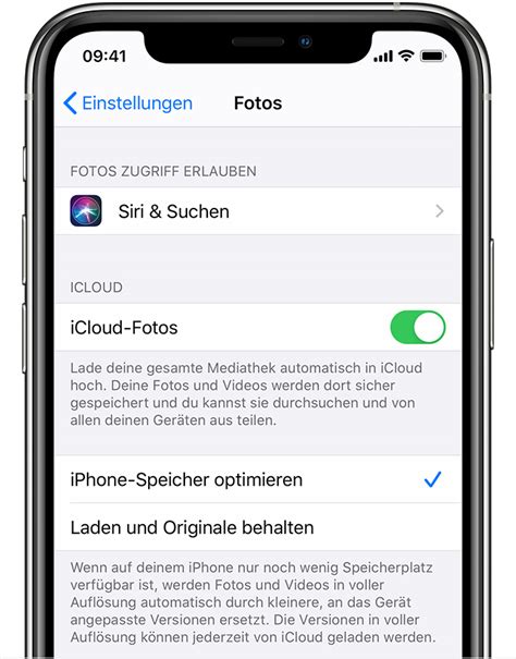 Icloud Fotos Einrichten Und Verwenden Apple Support