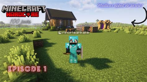 Un début de survie INCROYABLE Minecraft Hardcore Episode YouTube