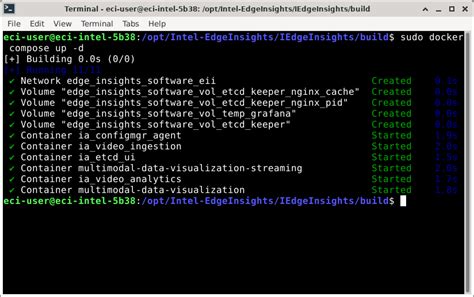 Intel Edge Insights For Industrial Eci Documentation