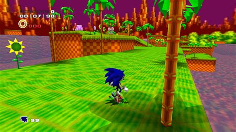 Sunset Green Hill Sonic Adventure Mods