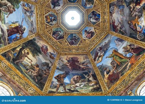 Interior View of Medici Chapel Editorial Stock Photo - Image of tourism ...