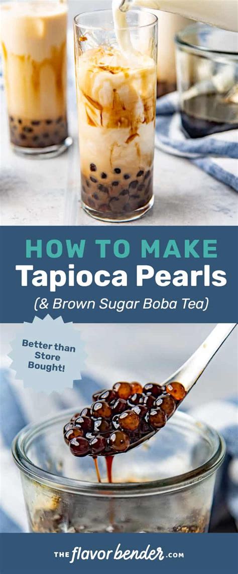 how to cook boba tapioca pearls