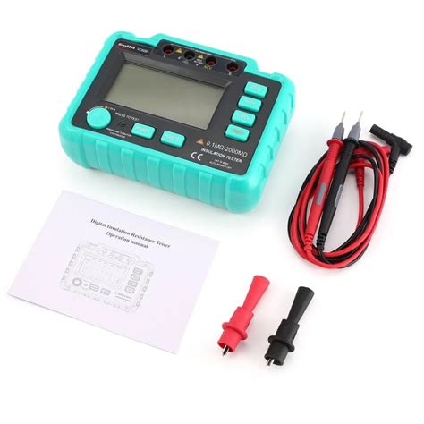 MASTECH MS5202 100000Mohm Digital Analog Insulation Tester Tramegger