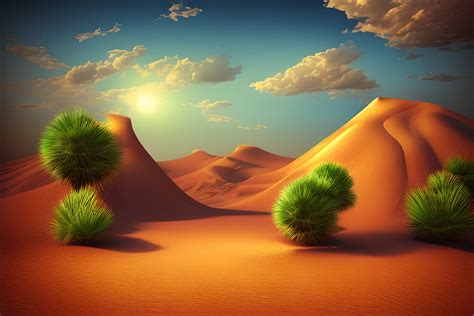 Sahara Desert Graphic by Craftable · Creative Fabrica