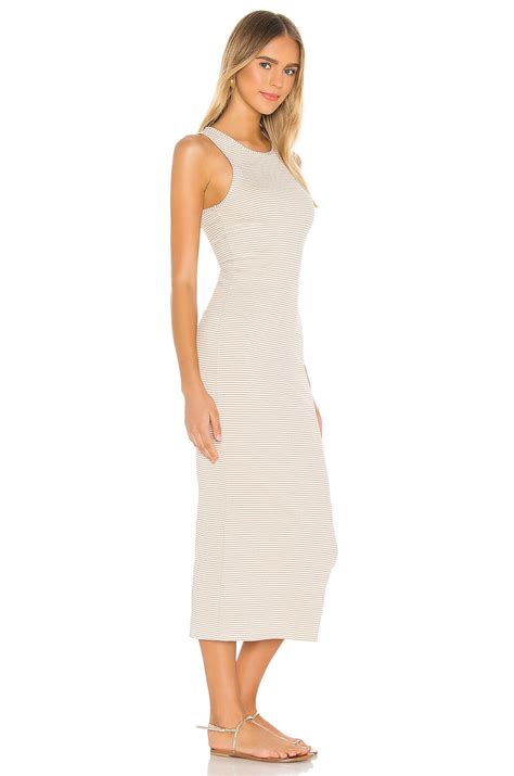 PQ Royce Midi Dress In Nude REVOLVE