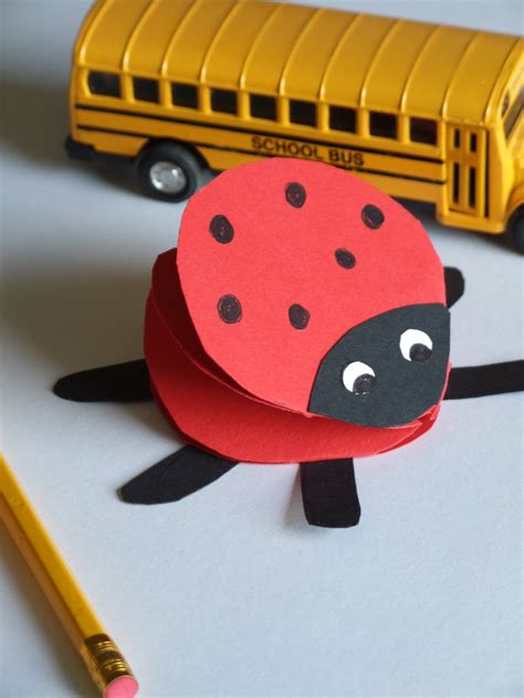 Dobradura Joaninha Educação Infantil - Dobradura Joaninha Educação Infantil - RETOEDU