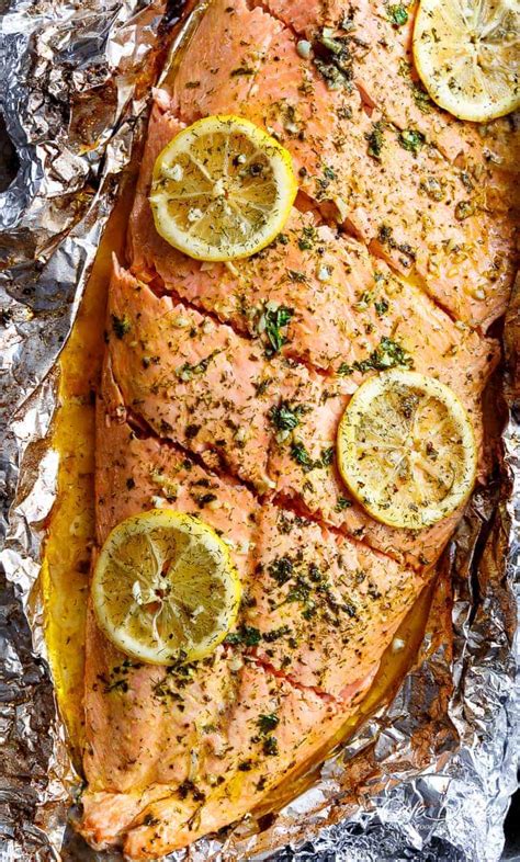 Lemon Butter Garlic Salmon Cafe Delites