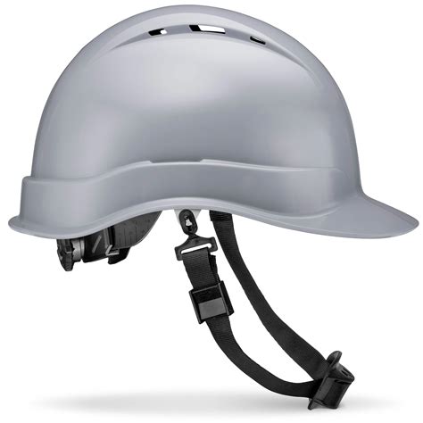 ACERPAL Cap Style Vented Hard Hat, OSHA Safety Helmet, Custom Grey