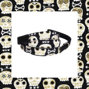 Arnes Para Perro Anti Tirones Negro Calaveras 4GUAUS