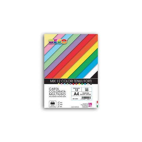 deco coloured paper pack   mixed colours