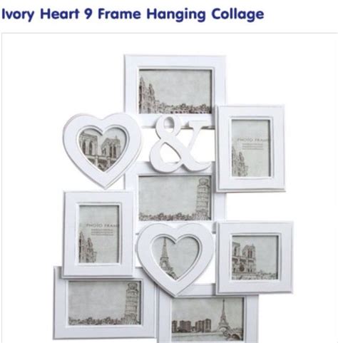 Photo Frame The Range Heart Picture Frame Photo Frame Heart