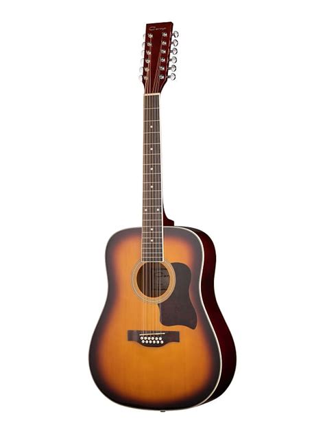 F64012-BS Acoustic 12-string guitar, sunburst, Caraya | Reverb