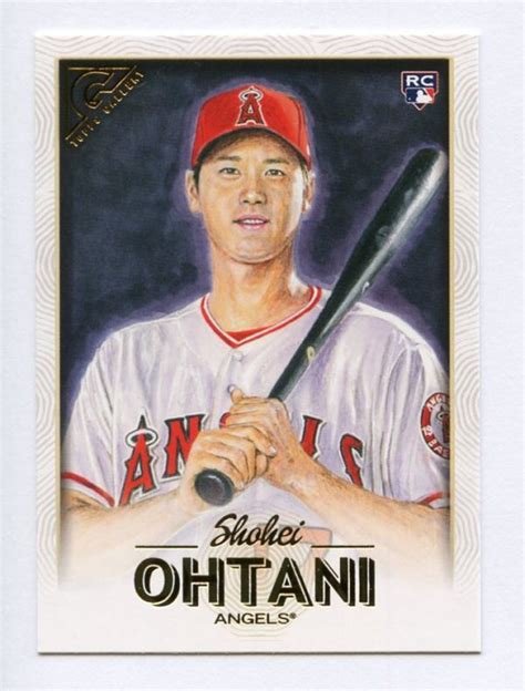 MLB カード 大谷翔平 Shohei Ohtani rc 2018 Topps Gallery 116 ルーキーカード Topps 売買