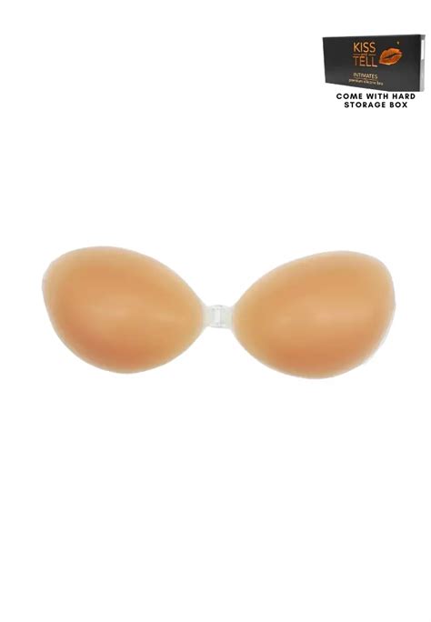 Buy Kiss Tell Silicone Cm Thickness Push Up Nubra In Nude Seamless Invisible Reusable