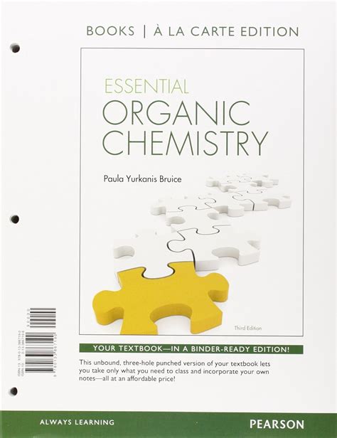 Amazon Essential Organic Chemistry Books A La Carte Plus