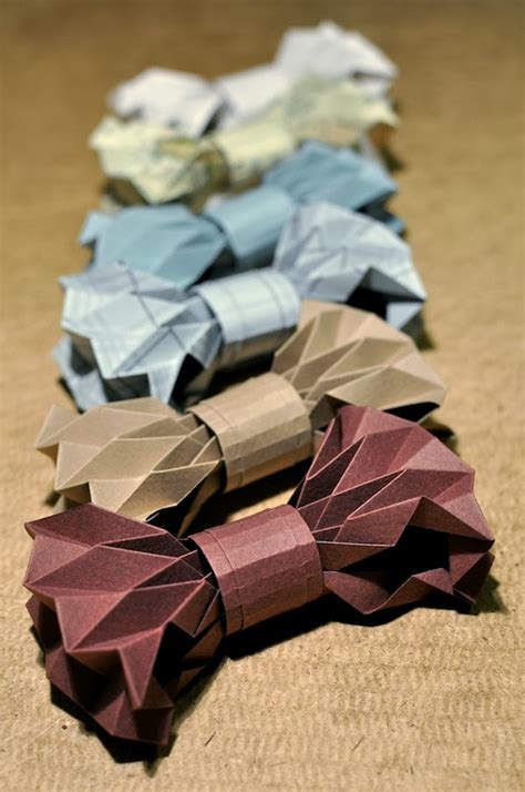 Origami Bow Tie - The Idea King