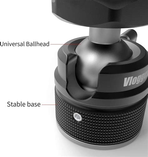 ANDYCINE Vlogger Cold Shoe Adapter With Screw Hot Shoe Mount