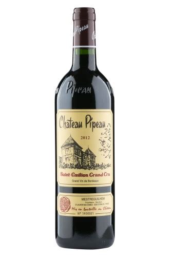 Chateau Pipeau Saint Emilion Grand Cru Merlot Cabernet Sauvignon