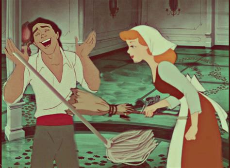 Disney Crossover Images Cinderella And Eric Cleaning Hd Wallpaper And