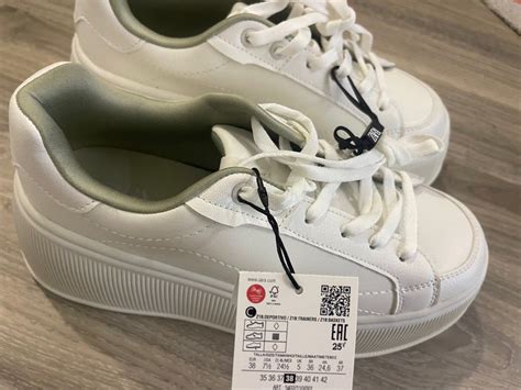 Zara White Sneakers Womens Fashion Footwear Sneakers On Carousell