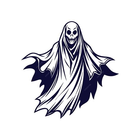 Halloween Spooky Clip Art Isolated Vector Illustration Premium Ai